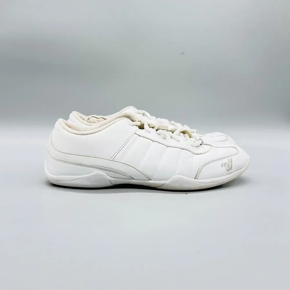 Varsity Shoes Womens 9.5 White Cheerleader II Low Top Cheer Athletic Sneakers